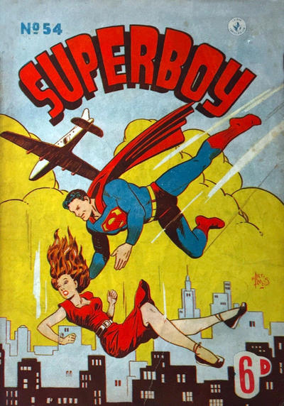 Cover for Superboy (K. G. Murray, 1949 series) #54