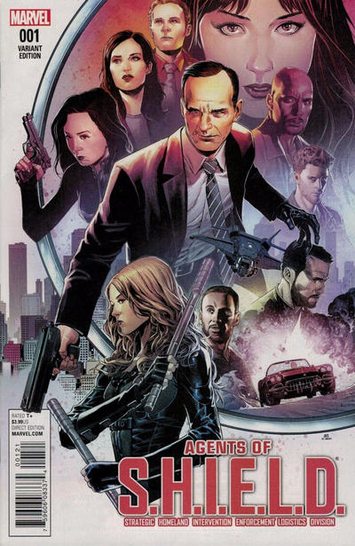 Cover for Agents of S.H.I.E.L.D. (Marvel, 2016 series) #1 [Incentive Jim Cheung Variant]