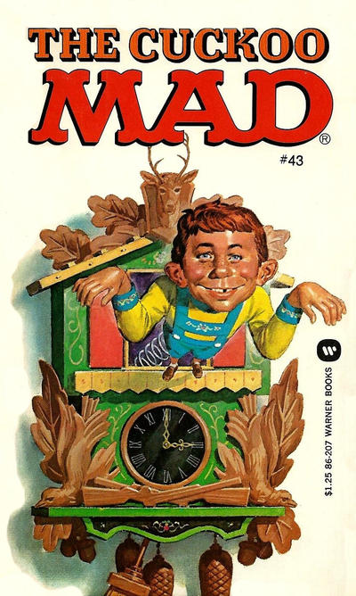 Cover for The Cuckoo Mad (Warner Books, 1976 series) #86-207 (43)
