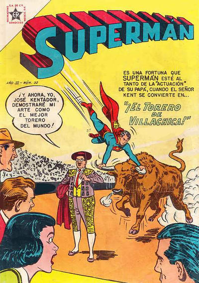 Cover for Supermán (Editorial Novaro, 1952 series) #32