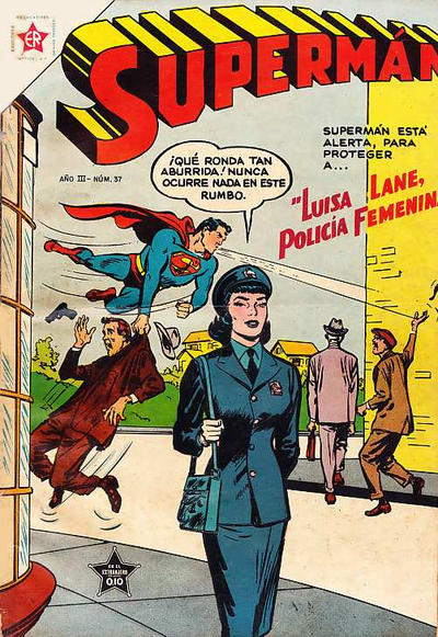 Cover for Supermán (Editorial Novaro, 1952 series) #37