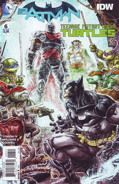 Cover for Batman / Teenage Mutant Ninja Turtles (DC, 2016 series) #6