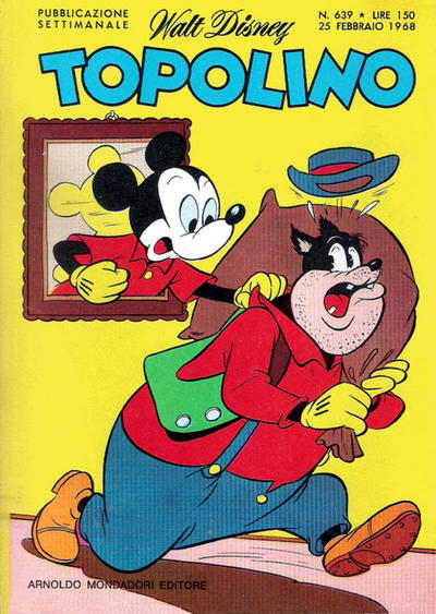Cover for Topolino (Mondadori, 1949 series) #639