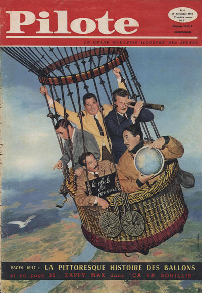 Cover for Pilote (Société d'édition Pilote, 1959 series) #4