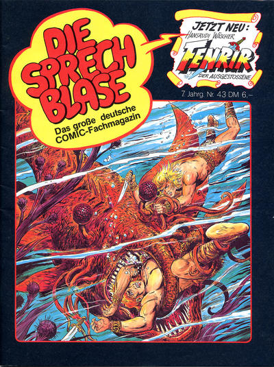 Cover for Die Sprechblase (Norbert Hethke Verlag, 1978 series) #43