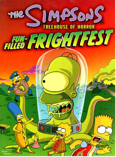 Cover for The Simpsons Treehouse of Horror Fun-Filled Frightfest (HarperCollins, 2003 series) 