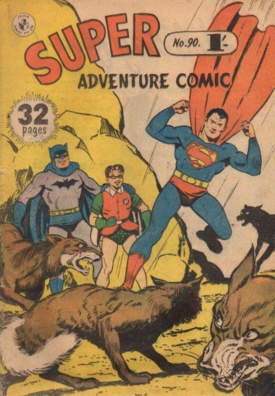 Cover for Super Adventure Comic (K. G. Murray, 1950 series) #90 [British]