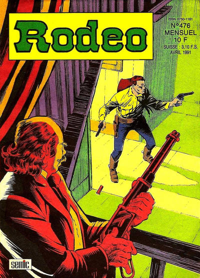 Cover for Rodeo (Semic S.A., 1989 series) #476