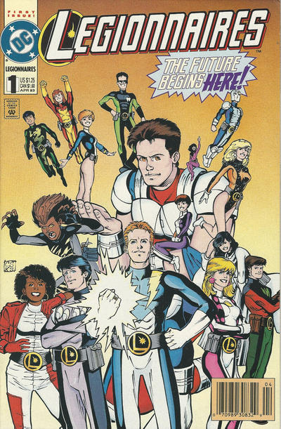 Cover for Legionnaires (DC, 1993 series) #1 [Newsstand]