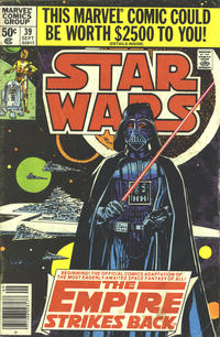 Cover Thumbnail for Star Wars (Marvel, 1977 series) #39 [Newsstand]