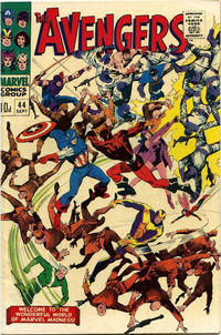Cover Thumbnail for The Avengers (Marvel, 1963 series) #44 [British]