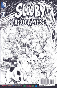 Cover Thumbnail for Scooby Apocalypse (DC, 2016 series) #1 [Adult Coloring Book Cover]
