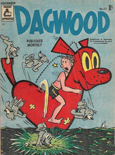 Cover for Dagwood (Associated Newspapers, 1953 series) #57