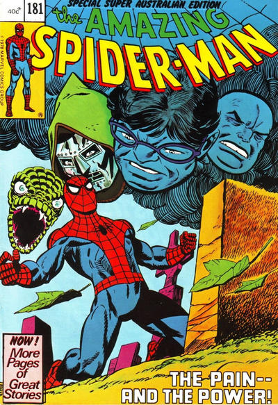 Cover for The Amazing Spider-Man (Yaffa / Page, 1977 ? series) #181