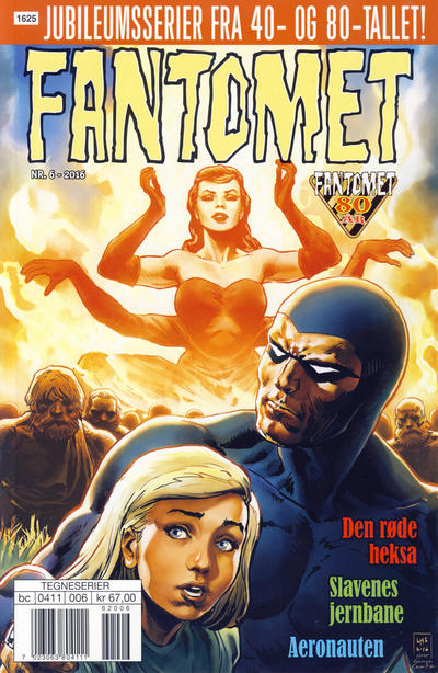 Cover for Fantomet (Hjemmet / Egmont, 1998 series) #6/2016