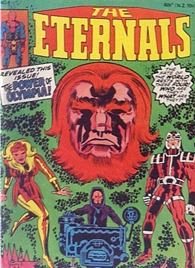 Cover for The Eternals (Yaffa / Page, 1977 series) #4