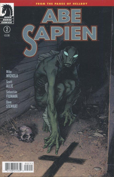 Cover for Abe Sapien (Dark Horse, 2013 series) #2