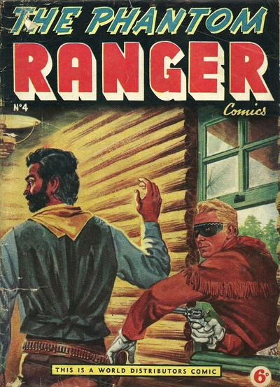 Cover for The Phantom Ranger (World Distributors, 1955 series) #4