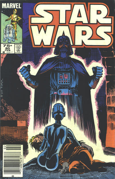 Cover for Star Wars (Marvel, 1977 series) #80 [Newsstand]