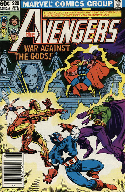 Cover for The Avengers (Marvel, 1963 series) #220 [Newsstand]