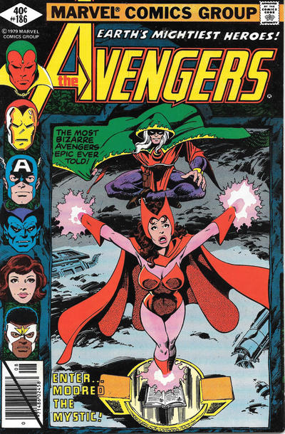 Cover for The Avengers (Marvel, 1963 series) #186 [Direct]