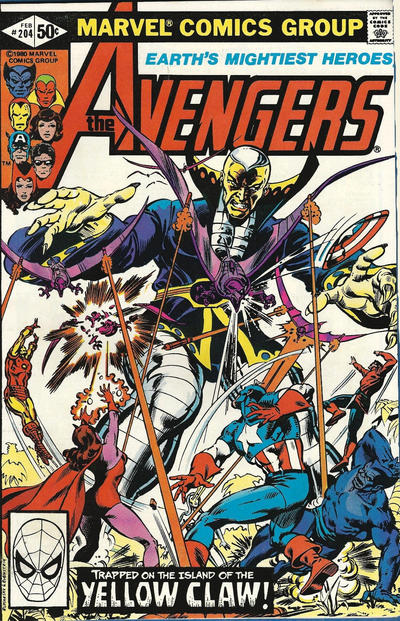Cover for The Avengers (Marvel, 1963 series) #204 [Direct]