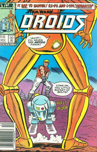Cover for Droids (Marvel, 1986 series) #5 [Newsstand]