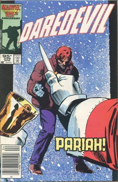 Cover for Daredevil (Marvel, 1964 series) #229 [Canadian]