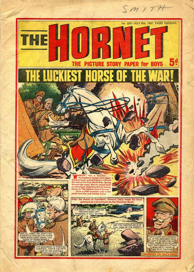 Cover for The Hornet (D.C. Thomson, 1963 series) #200