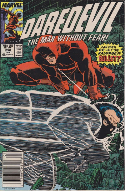 Cover for Daredevil (Marvel, 1964 series) #250 [Newsstand]