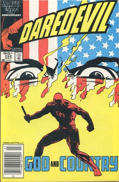 Cover for Daredevil (Marvel, 1964 series) #232 [Canadian]
