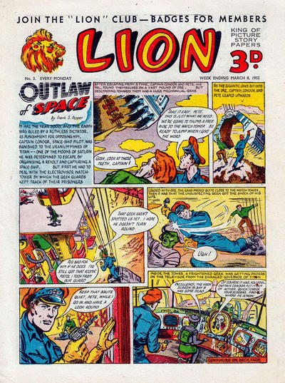 Cover for Lion (Amalgamated Press, 1952 series) #3