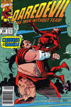 Cover for Daredevil (Marvel, 1964 series) #296 [Newsstand]