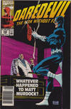 Cover for Daredevil (Marvel, 1964 series) #288 [Newsstand]