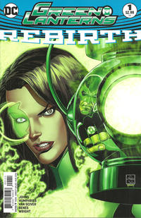 Cover Thumbnail for Green Lanterns: Rebirth (DC, 2016 series) #1 [Ethan Van Sciver Cover]