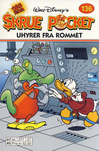 Cover Thumbnail for Skrue Pocket (Hjemmet / Egmont, 1984 series) #136 - Uhyrer fra rommet [Reutsendelse]