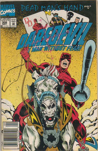 Cover Thumbnail for Daredevil (Marvel, 1964 series) #308 [Newsstand]