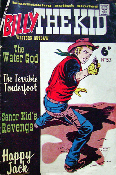 Cover for Billy the Kid (L. Miller & Son, 1956 series) #53