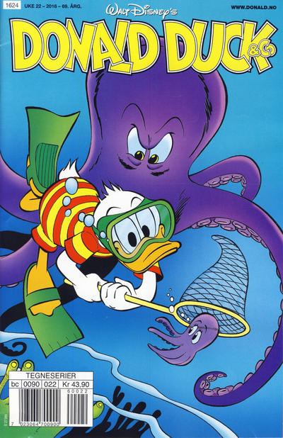 Cover for Donald Duck & Co (Hjemmet / Egmont, 1948 series) #22/2016