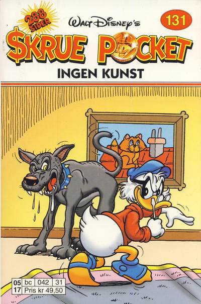 Cover for Skrue Pocket (Hjemmet / Egmont, 1984 series) #131 - Ingen kunst