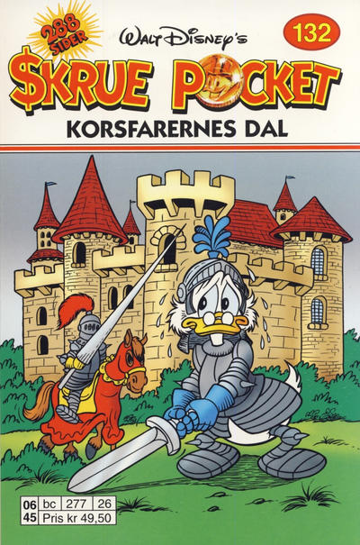 Cover for Skrue Pocket (Hjemmet / Egmont, 1984 series) #132 - Korsfarernes dal [Reutsendelse]