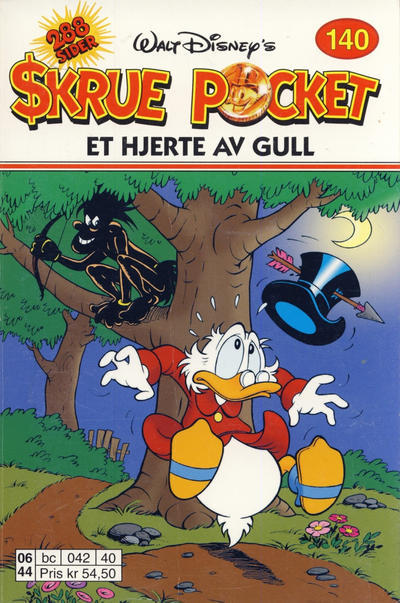 Cover for Skrue Pocket (Hjemmet / Egmont, 1984 series) #140 - Et hjerte av gull