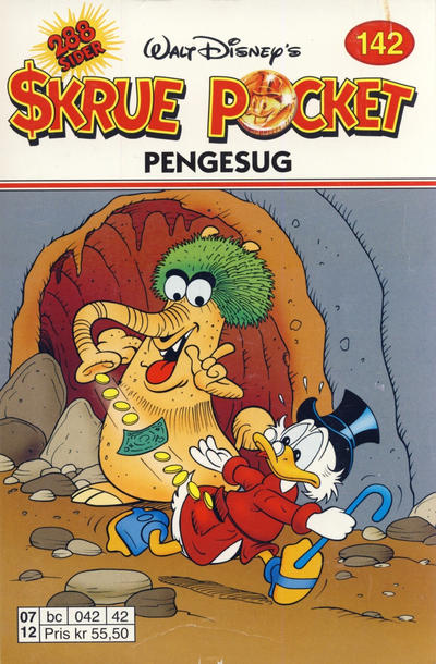 Cover for Skrue Pocket (Hjemmet / Egmont, 1984 series) #142 - Pengesug