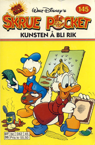 Cover for Skrue Pocket (Hjemmet / Egmont, 1984 series) #145 - Kunsten å bli rik