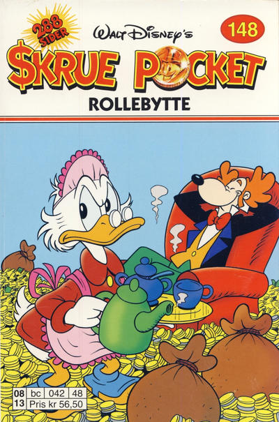 Cover for Skrue Pocket (Hjemmet / Egmont, 1984 series) #148 - Rollebytte