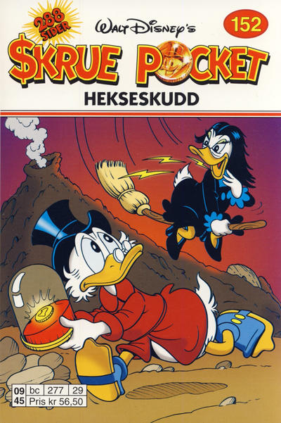 Cover for Skrue Pocket (Hjemmet / Egmont, 1984 series) #152 - Hekseskudd [Reutsendelse]