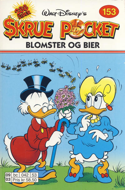 Cover for Skrue Pocket (Hjemmet / Egmont, 1984 series) #153 - Blomster og bier