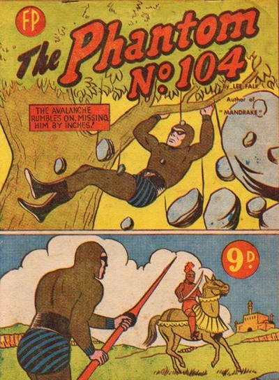 Cover for The Phantom (Feature Productions, 1949 series) #104