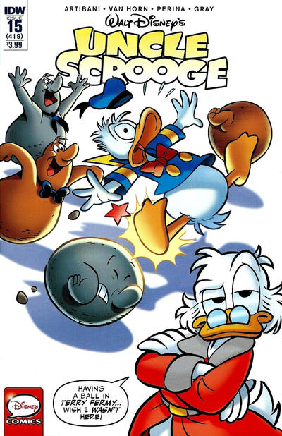 Cover for Uncle Scrooge (IDW, 2015 series) #15 / 419