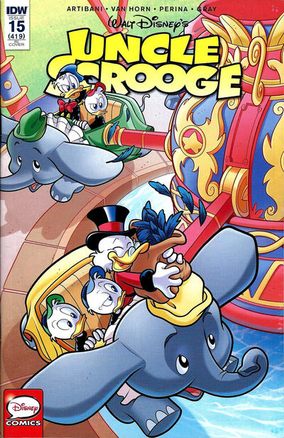 Cover for Uncle Scrooge (IDW, 2015 series) #15 / 419 [Retailer Incentive Cover]